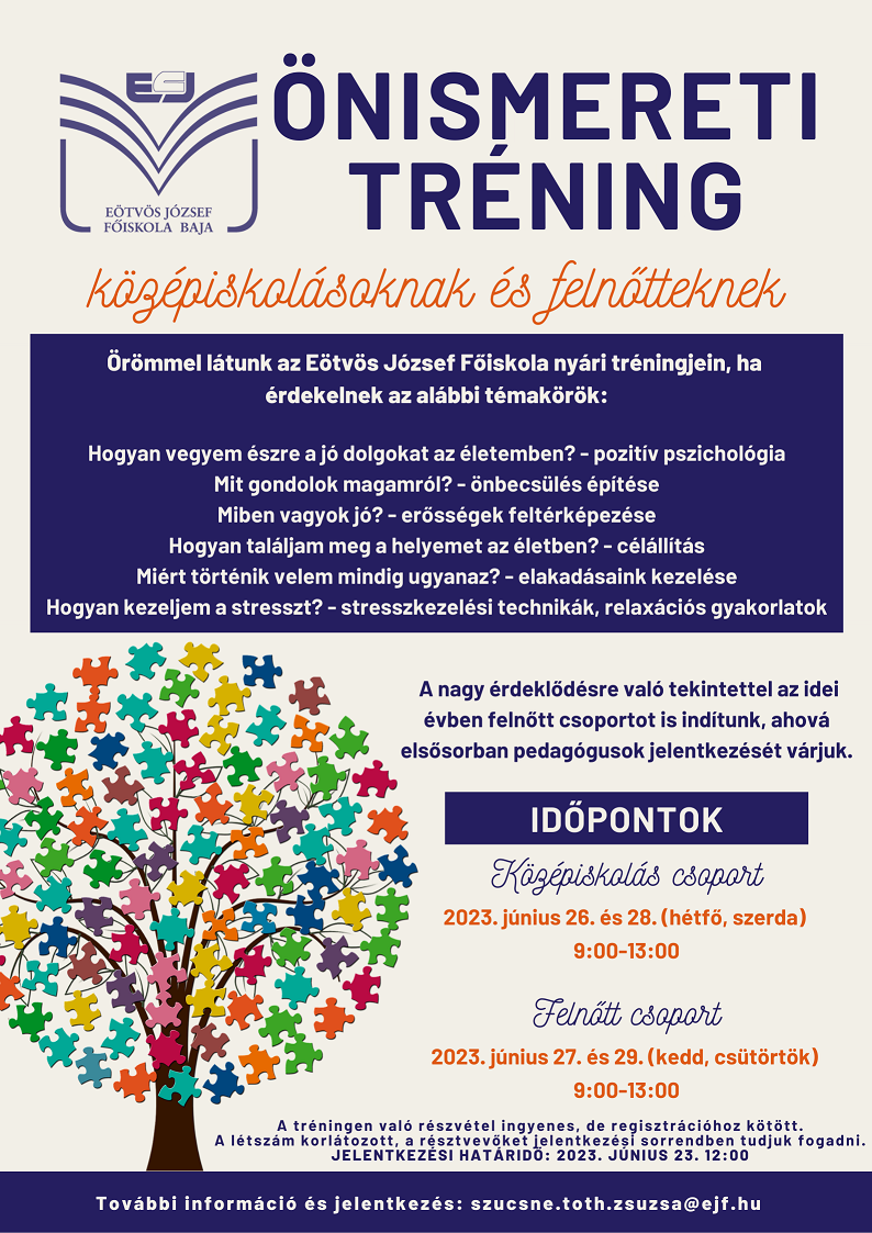 Önismereti tréning 2023