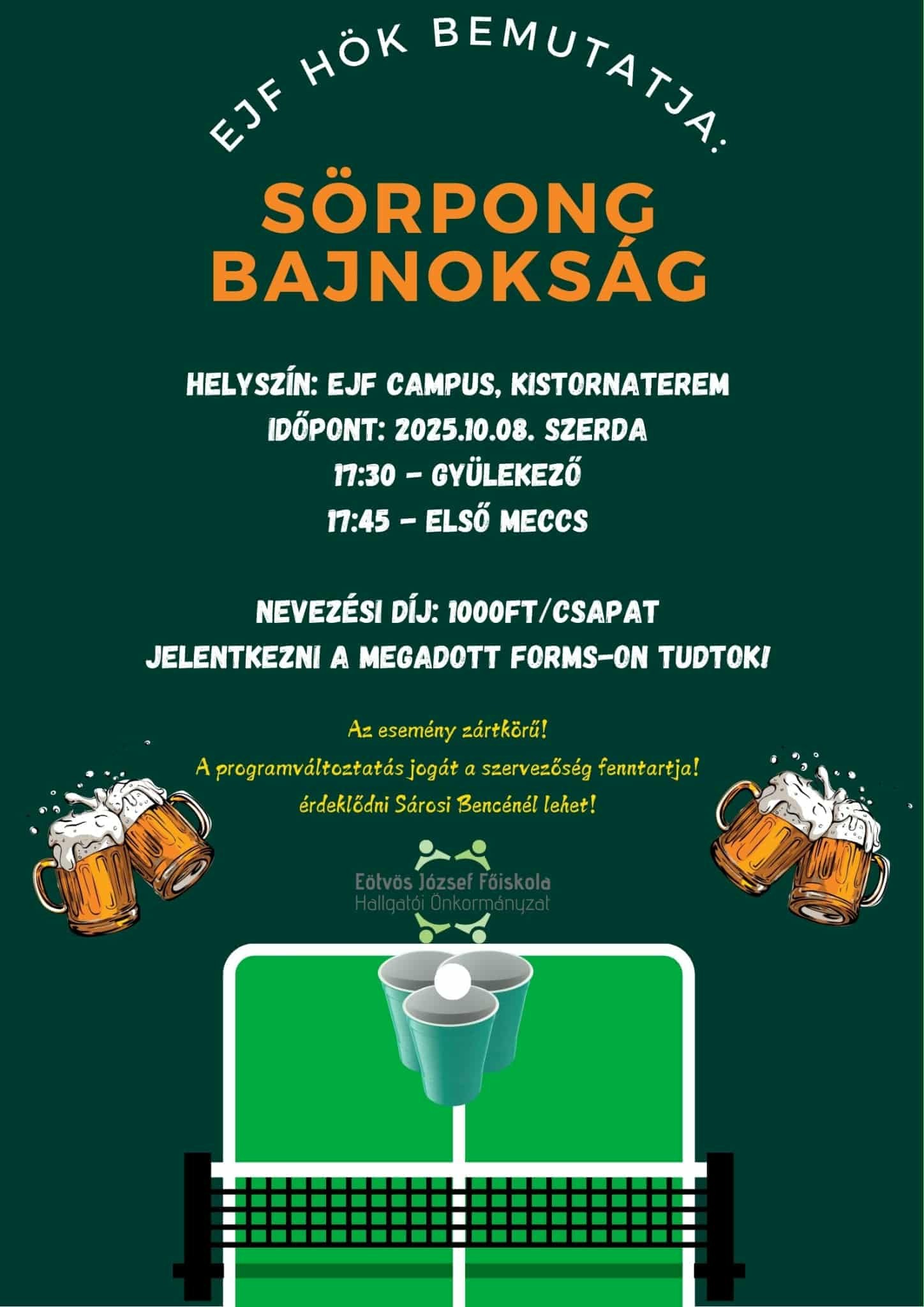 Sörpong Bajnokság