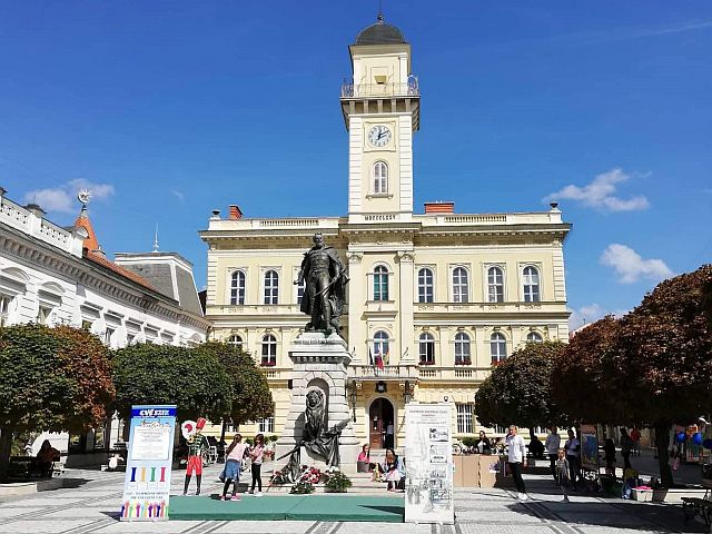 A szakmai gyakorlatok mellett városlátogatásra is jutott ideje a hallgatóknak.