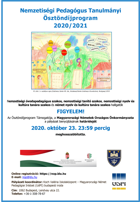 Meghosszabbított határidő!