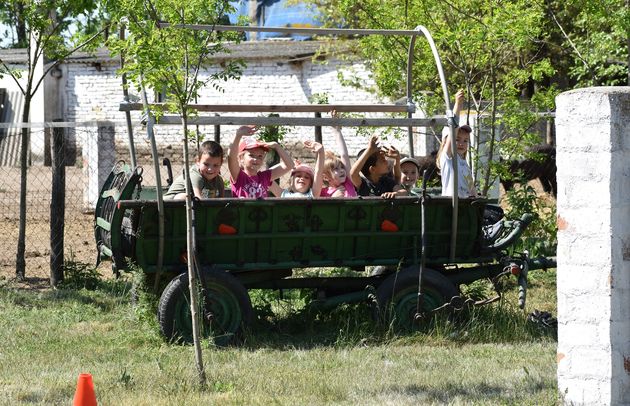 Mosolygós arcok a programon.