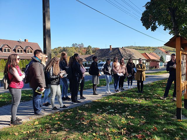 Őszi tanösvény-látogatás az EJF szervezésében.