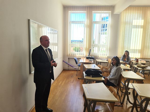 Pajrok Andor vendégoktatása.