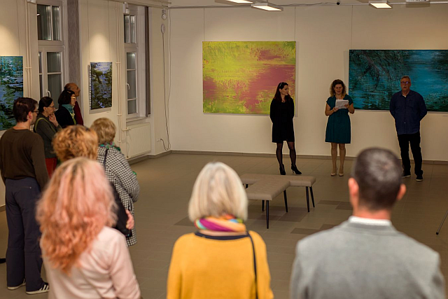 Knyihár Amarilla kiállítása.