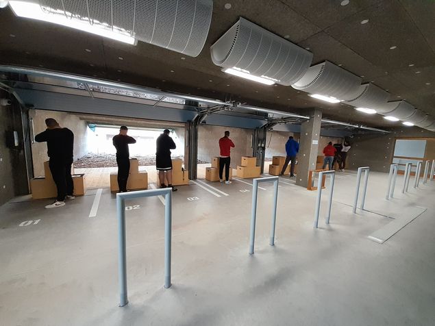 Látogatás a bajai Honvédelmi Sportközpontban.