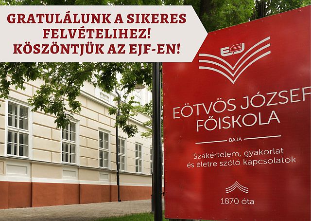 Üdvüzlünk az EJF-en!