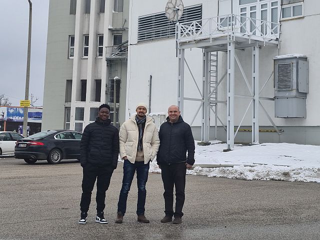 Külföldi hallgatóink Pajrok Andorral.