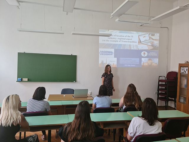 Horvátországi partnerintézményből is érkeztek a bajai főiskolára.