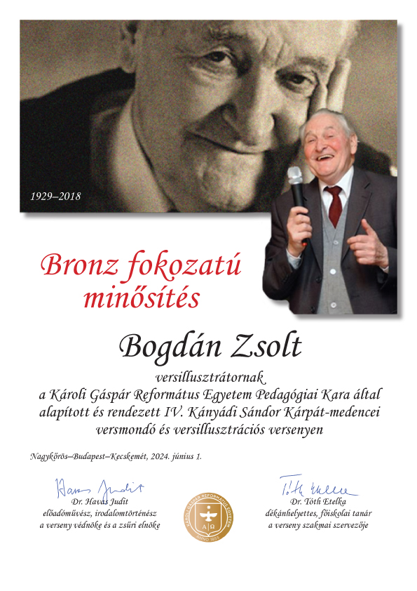 Kányádi Sándor versmondó és versillusztrációs verseny 