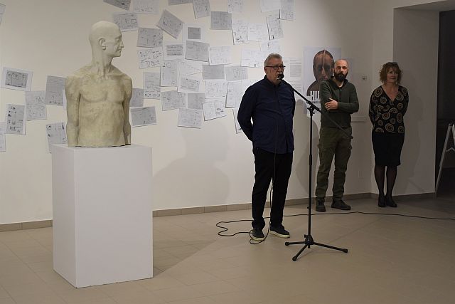 Harmath István kiállítása az EJF Kortárs Galériájában.