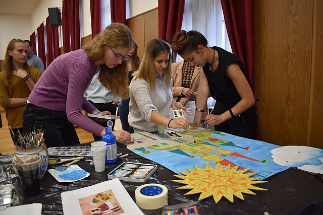 Hallgatóink a workshopon.