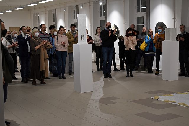 Harmath István kiállítása az EJF Kortárs Galériájában.