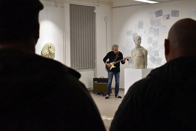 Harmath István kiállítása az EJF Kortárs Galériájában.