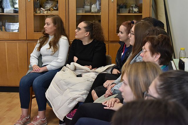 Hallgatók az előadáson.