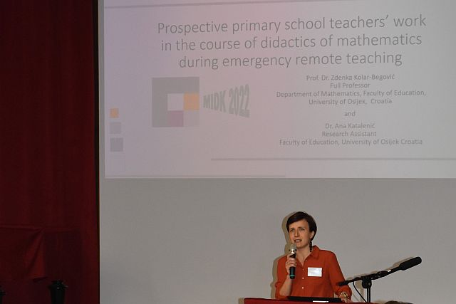 Dr. Ana Katalenić előadása.