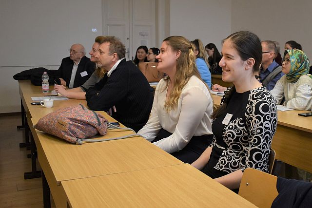 PhD hallgatók a konferencián.