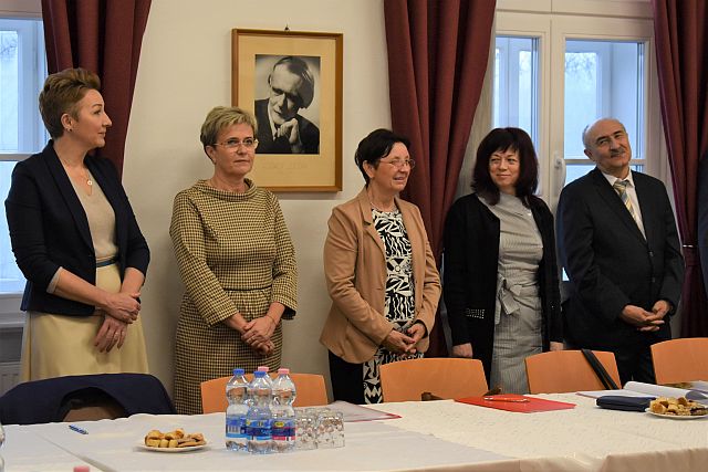 A Záróvizsga Bizottság tagjai.