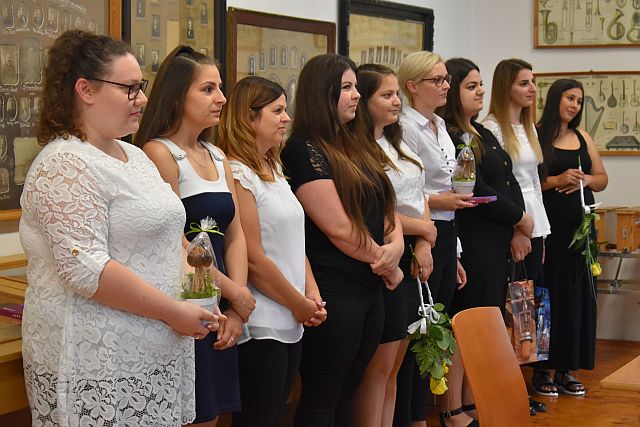 Végzős hallgatók.