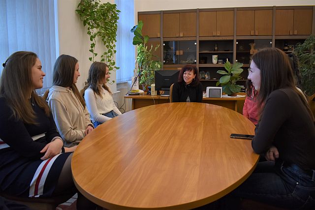 Kárpátaljai hallgatók a főiskolán