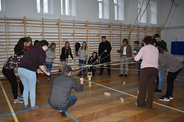 Játékos reggel az EJF-en.