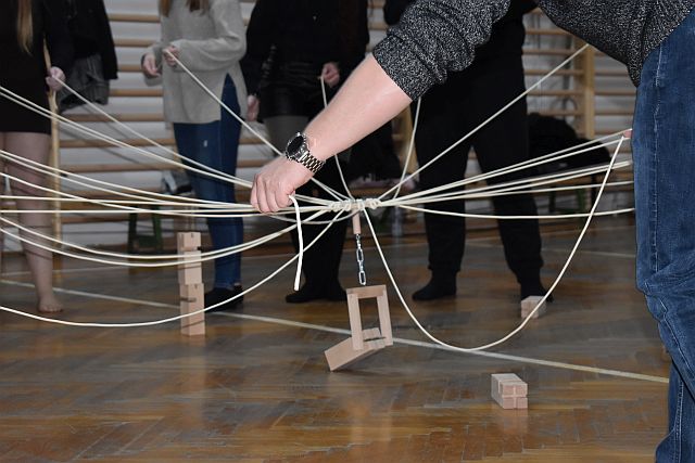 Játékos reggel az EJF-en.