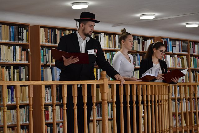 Március 15-i ünnepség a főiskolán.