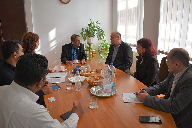 Sri Lanka-i delegáció fogadása