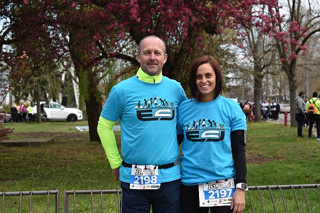 Hallgatóink a Kikelet Félmaratonon.