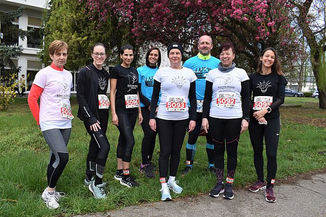 Az EJF csapata a Kikelet Félmaratonon.