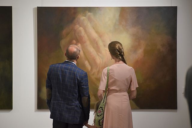 Verebes György kiállítása a Kortárs Galériában.