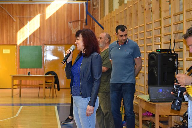 Dr. Szilágyiné dr. Szinger Ibolya rektor köszöntőbeszéde.