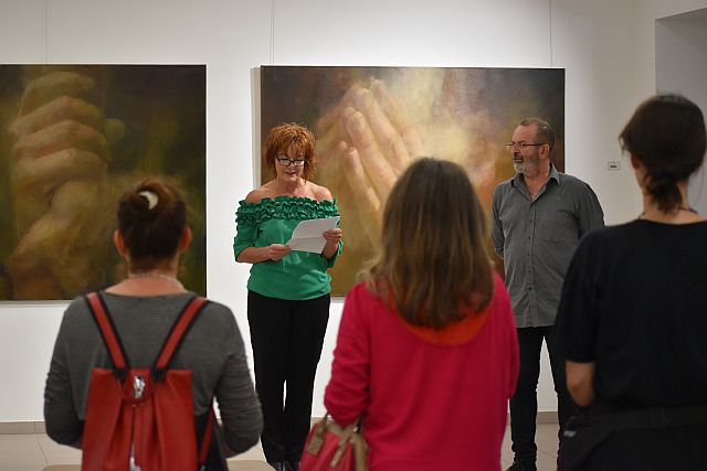 Verebes György kiállítása a Kortárs Galériában.