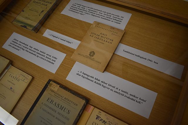 Kiállítás a Magyar Tudomány Ünnepén.