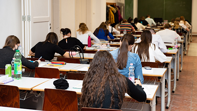 A versenyen megjelent hallgatók.