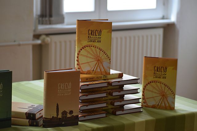 Író-olvasó találkozó Grecsó Krisztiánnal.