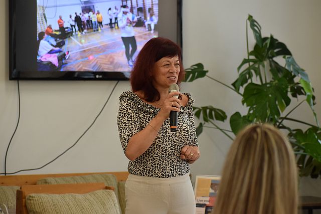 Dr. Szilágyiné dr. Szinger Ibolya rektor köszöntőbeszéde.