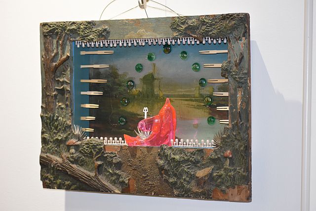 László János kiállításának megnyitója a Kortárs Galériában.