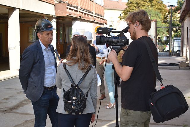 RRF sajtónyilvános bejárás