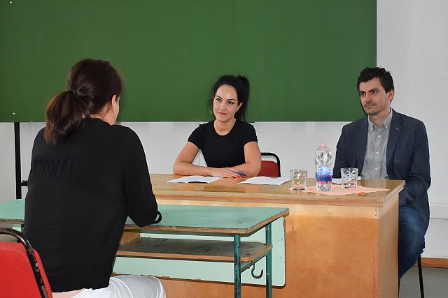 Alkalmassági vizsga és motivációs beszélgetés az EJF-en.