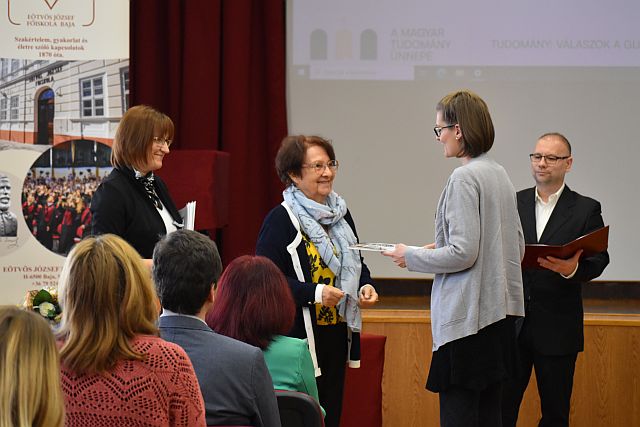 A Magyar Tudomány Ünnepe az Eötvös József Főiskolán