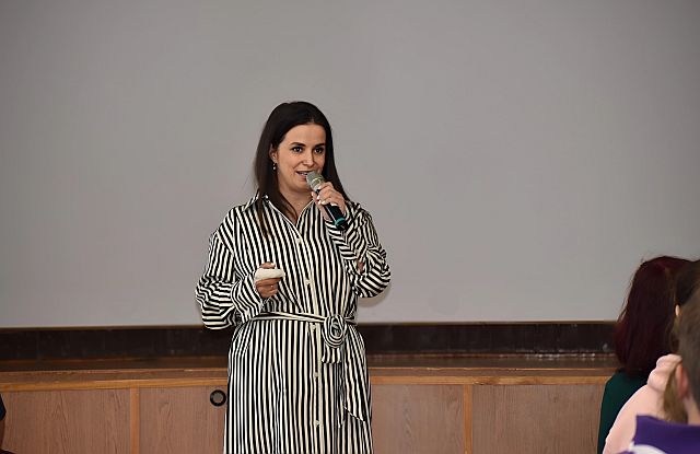 Ladányi Éva, a Miskolczy Szakkollégium vezetője