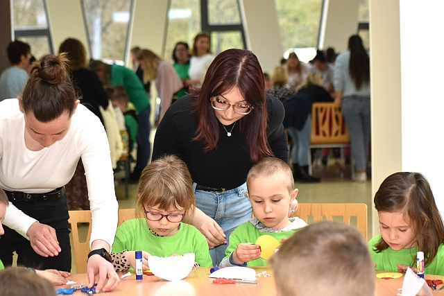 Mosolygós délelőtt az óvodásokkal.
