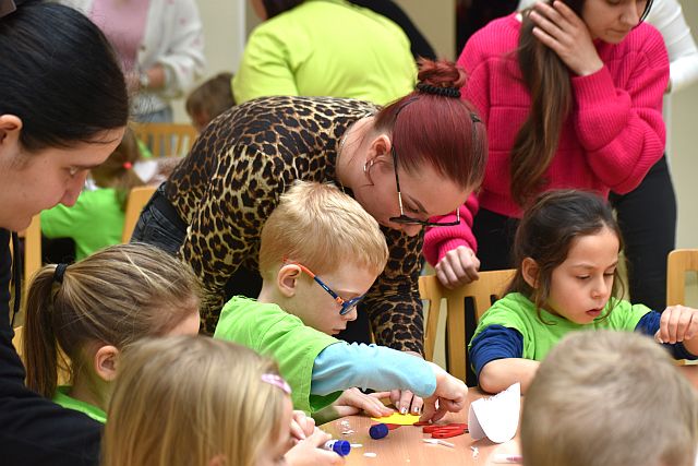 Mosolygós délelőtt az óvodásokkal.