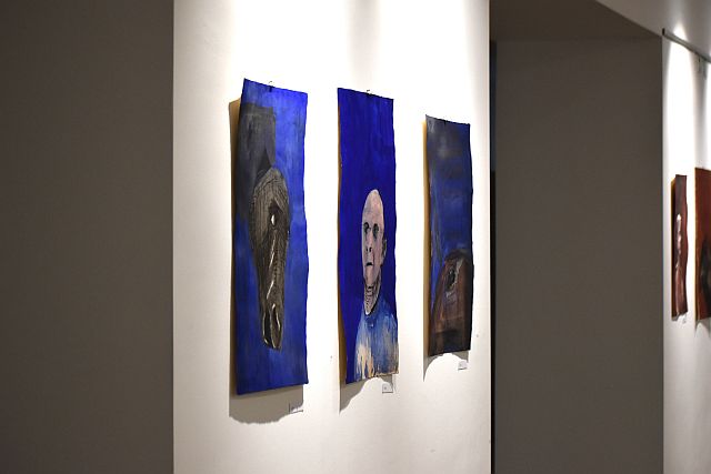 Baksai József kiállításának megnyitója a Kortárs Galériában.