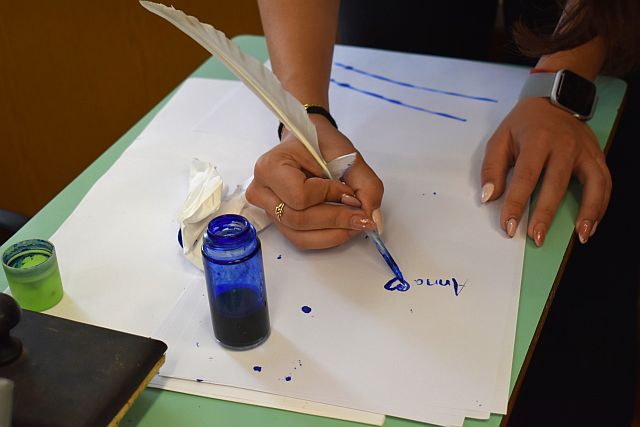 A Szent László ÁMK diákjai workshopon vettek részt az EJF-en.