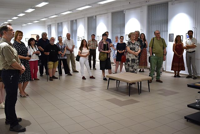 Kiállításmegnyitó és díjátadó ünnepség a Kortárs Galériában.