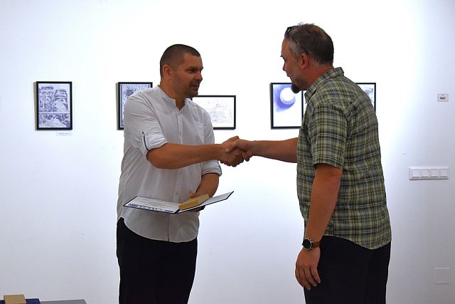 Kiállításmegnyitó és díjátadó ünnepség a Kortárs Galériában.