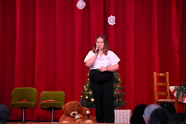 2025. évi karácsonyi műsor a főiskolán.