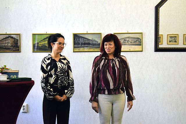 TEA-díj átadási ünnepség a főiskolán.