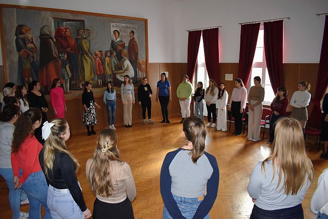 Workshop az óvodapedagógus szakos hallgatóknak.